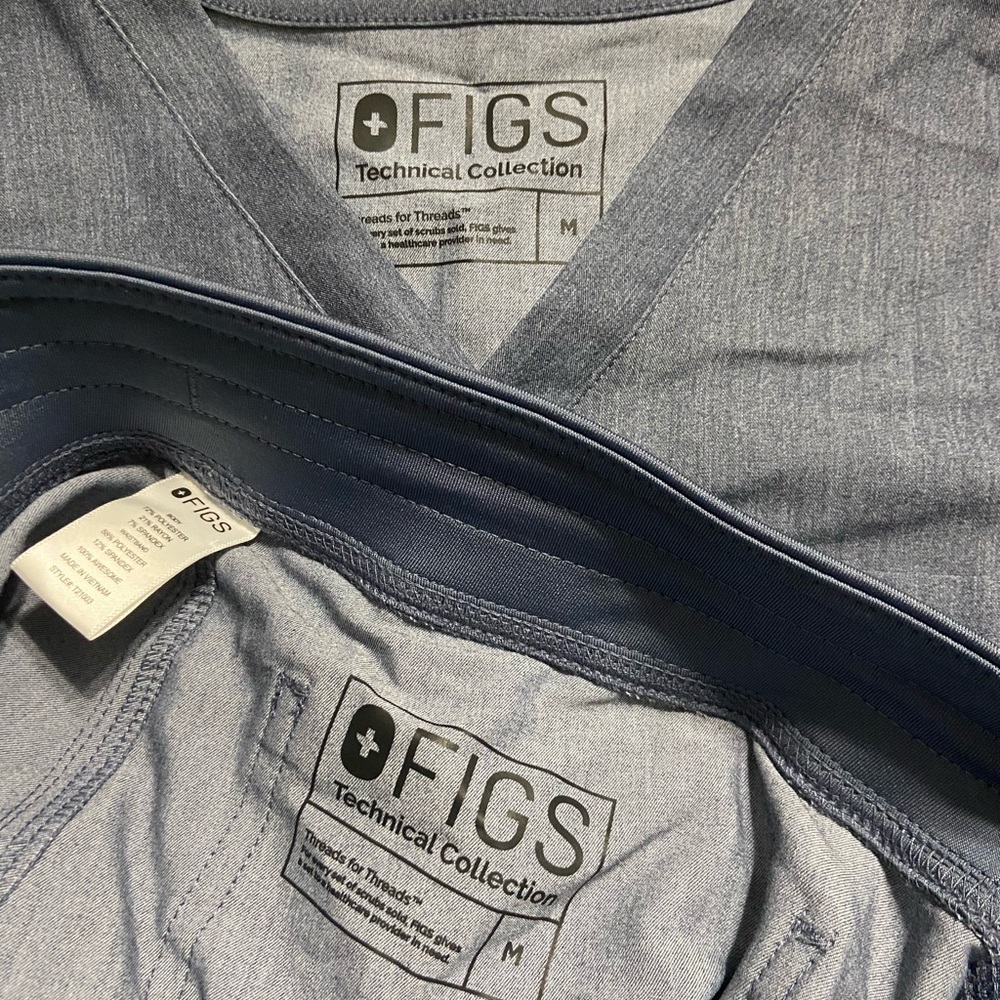 Womens Figs NWOT scrub set